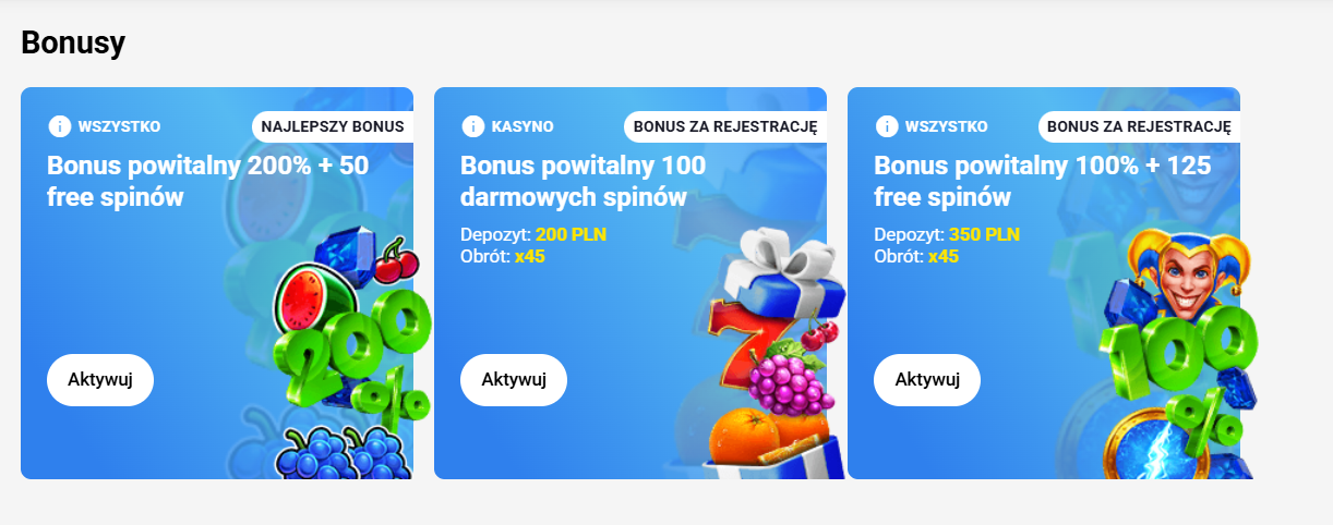 Promocje i bonusy w Slottica Casino